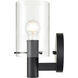 Apolla Wall Sconce Wall Light in Matte Black